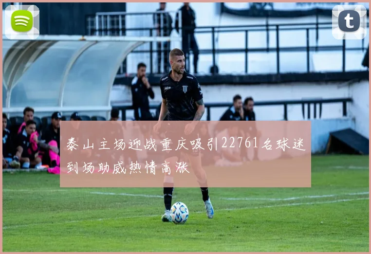 泰山主场迎战重庆吸引22761名球迷到场助威热情高涨